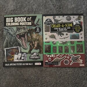 Jurassic World Coloring and Sticker Set